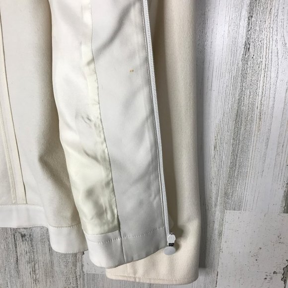💜 Akris Punto Natural Zip up Wool & Angora Jacket - Picture 11 of 12